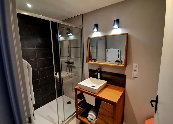 Отель Logis Hotel Restaurant Spa Le Beau Site